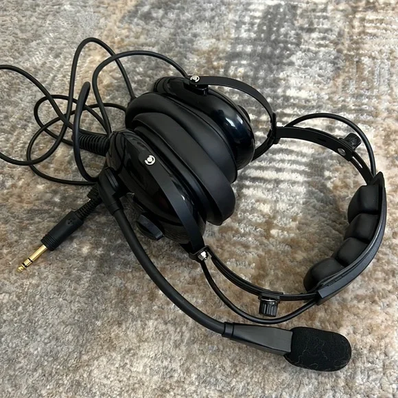 ASA, HS-1 Aviation Pilot Headset Dual Plug
